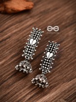 The Bohemian Heart Jhumkis - Tiny Trinket Earrings