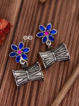 The Little Starry Damroo (Blue) - The Embellished Oxidised Collection