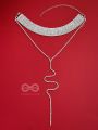 Too Glam to Give a Damn - Statement Embellished Neckpiece