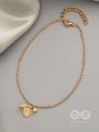 The Autumn Tree- Elegant Golden Anklet