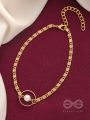 The Moon Ring- Golden Pearl Anklet