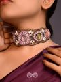 Srija- The String of Flowers- Pearls & Stones Embroidered Choker Necklace