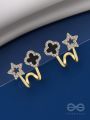 MAKE A WISH - STUD EARRINGS (BLACK)