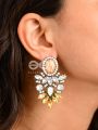 The Royal Affair Studded Dazzling Earrings 