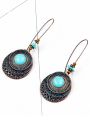 Boho Girl’s Penchant for Ethnicity- Turquoise Earrings