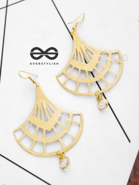 The Glimmering Playthings-  Golden Light-weight Danglers