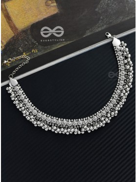 The Bohemian Classic - Oxidised Statement Necklace