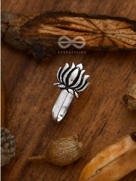 The Lively Lotus - Non-pierced Boho Nosering