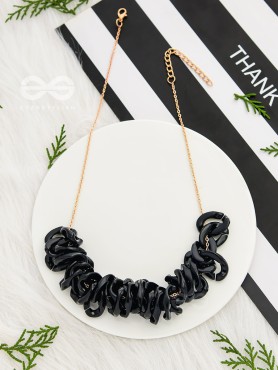 A Chunk of Chic- Golden Statement Neckpiece