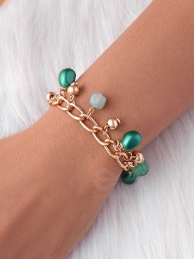 THE VIBRANT VINEYARD - GOLDEN BOLD BRACELET