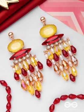 THE FIERCE ENIGMA - STATEMENT BOLD EARRINGS