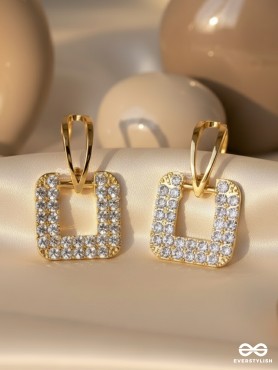 MISSIN' NOTHING - GOLDEN SPARKLING EARRINGS