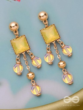THE PINK LEMONADE - CASUAL DROP EARRINGS