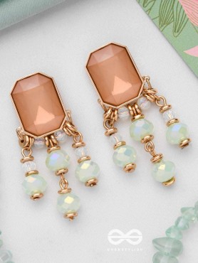 THE SHIMMER OF GLITZ - STATEMENT DROP EARRINGS