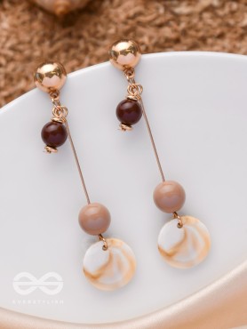 SEASHELL SECRETS - CASUAL DROP EARRINGS