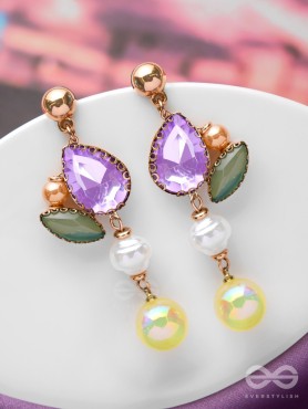 LAVISH IVY ECLAT - STATEMENT DROP EARRINGS