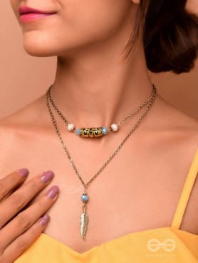THE ANCIENT TREASURES - CASUAL MULTILAYERED NECKPIECE