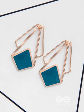 THE ARTISTIC DUSK - CASUAL ENAMELLED EARRINGS