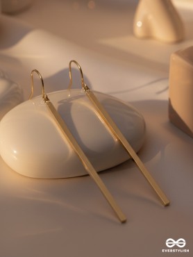 THE LUXURY DIMENSIONS - CLASSIC GOLDEN EARRINGS