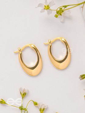 Serenity Feels - Golden Earrings