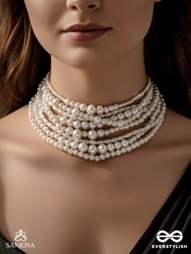 RATRIRATNA – ALIA BHATT INSPIRED NECKPIECE WITH  PEARLS, SYMBOLIZING PURITY AND ELEGANCE
