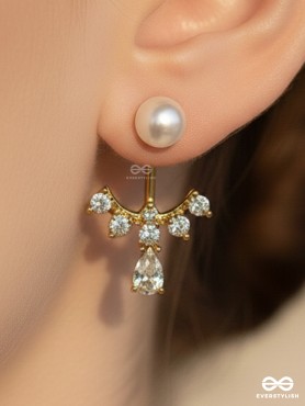 PEARL PEEP – SWEET CRYSTAL EAR JACKETS