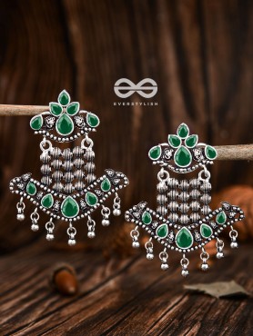 The Statement Makers (Emerald Green) - Embellished Oxidised Collection
