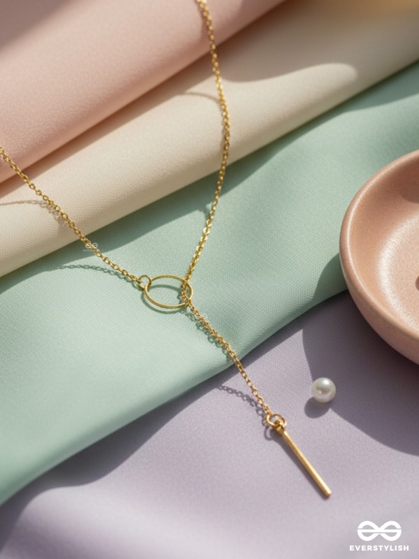 The Dainty Elegance - Golden Neckpiece With Anti-Tarnish Coating