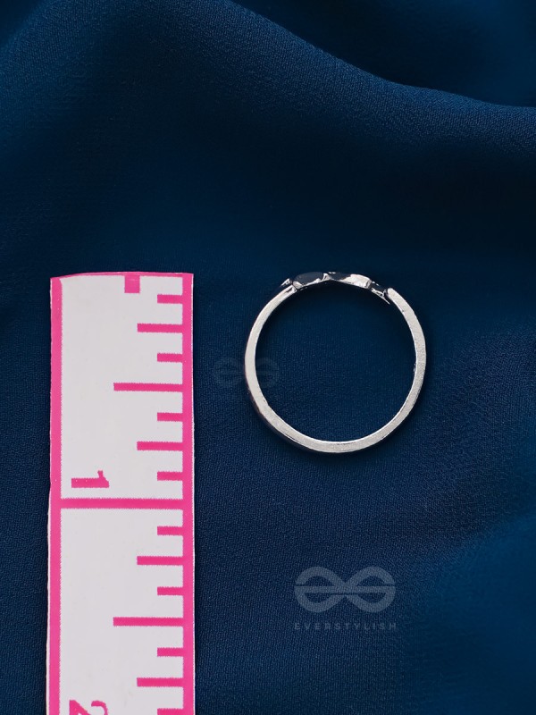 The Crowning Touch- Classy Silver Ring
