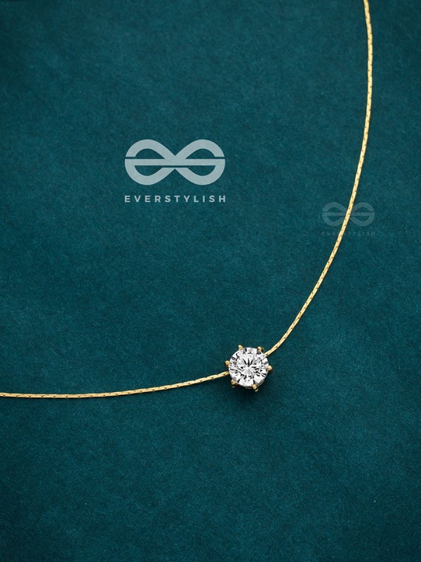 The Dainty Delight - Golden Casual Neckpiece With Anti-Tarnish Coating 