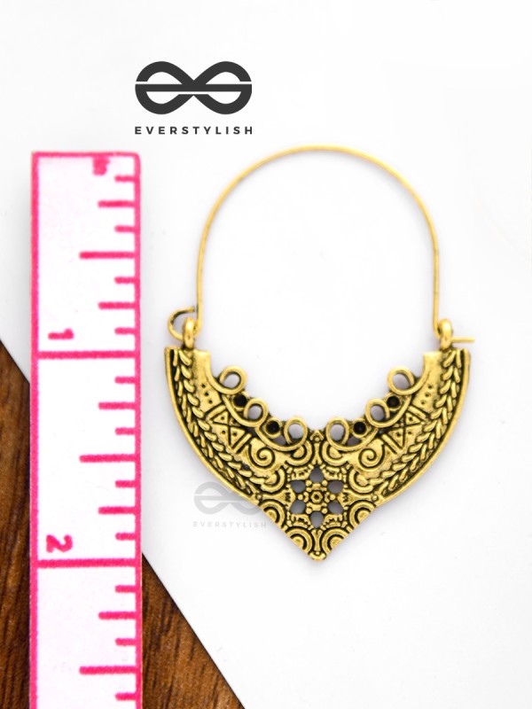 The Vintage Elegance - Golden Boho Earrings