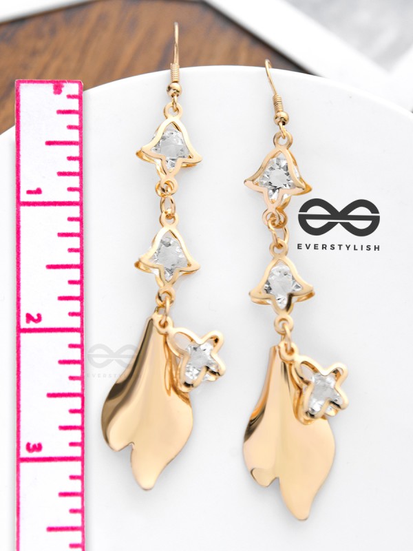 The Dangling Studded Bells - The Golden Charm Collection
