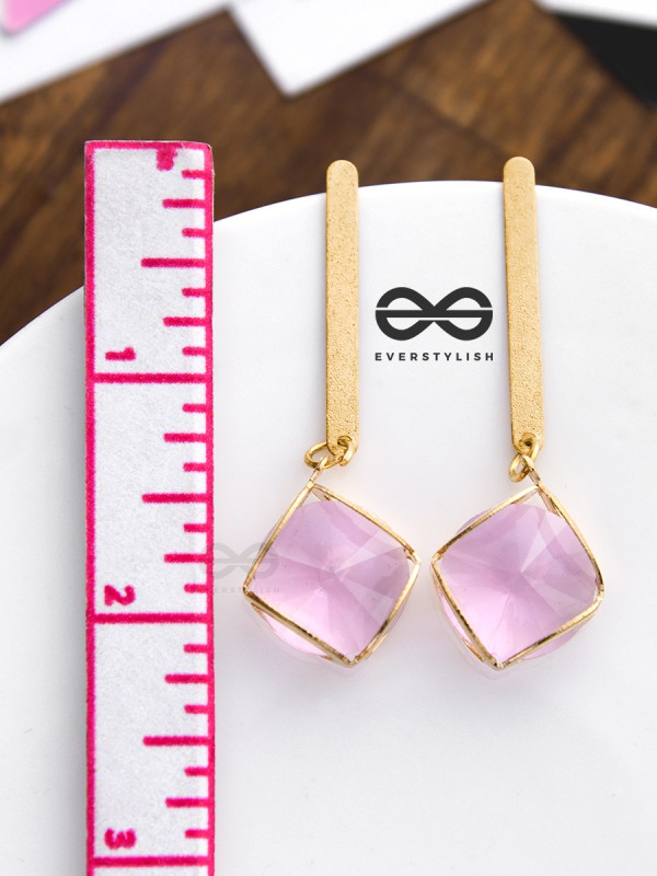 The Dangling Elegance (Taffy Pink) - The Golden Charm Collection
