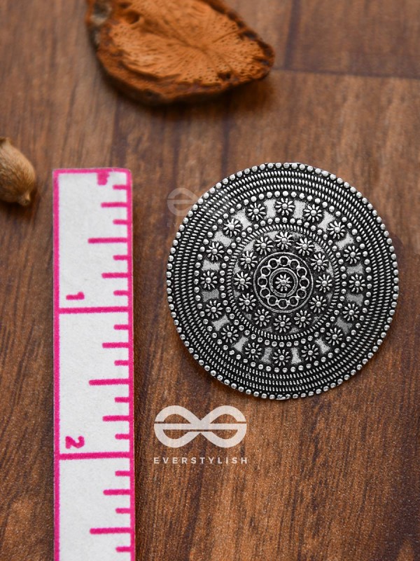 The Shield Of Flowers - Artistic Boho Studs