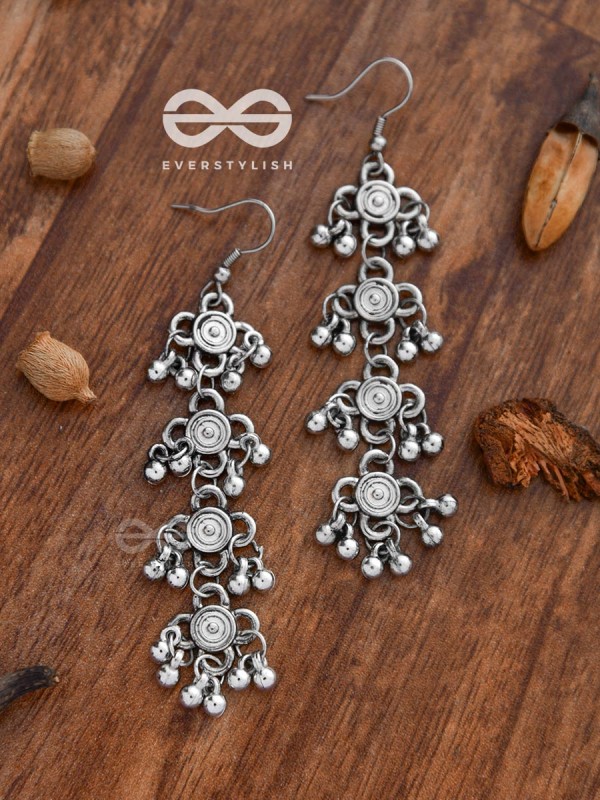 The Boho Playfulness - Layered Dangling earrings 