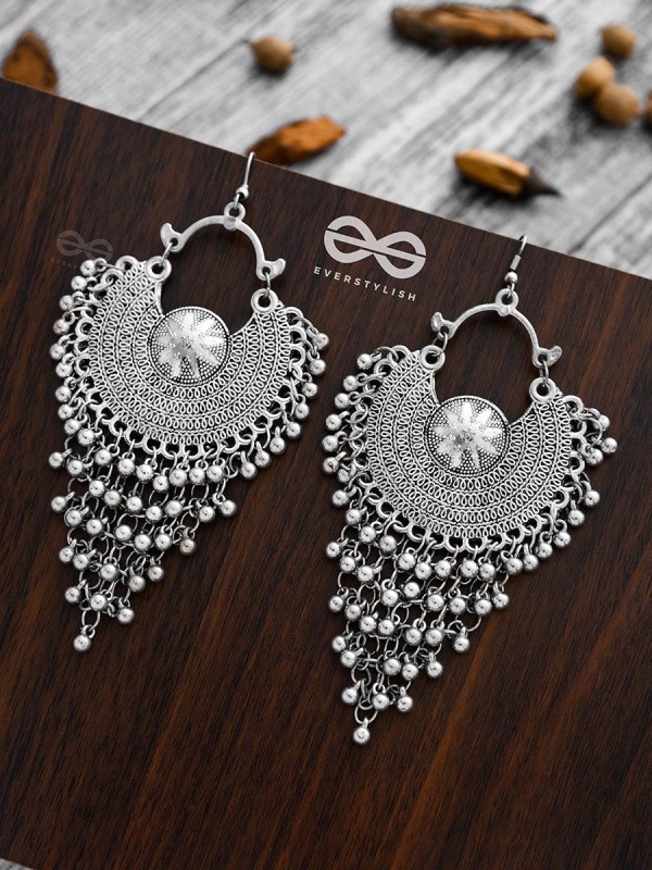The Bohemian Jhaalars - Oxidised Boho Earrings