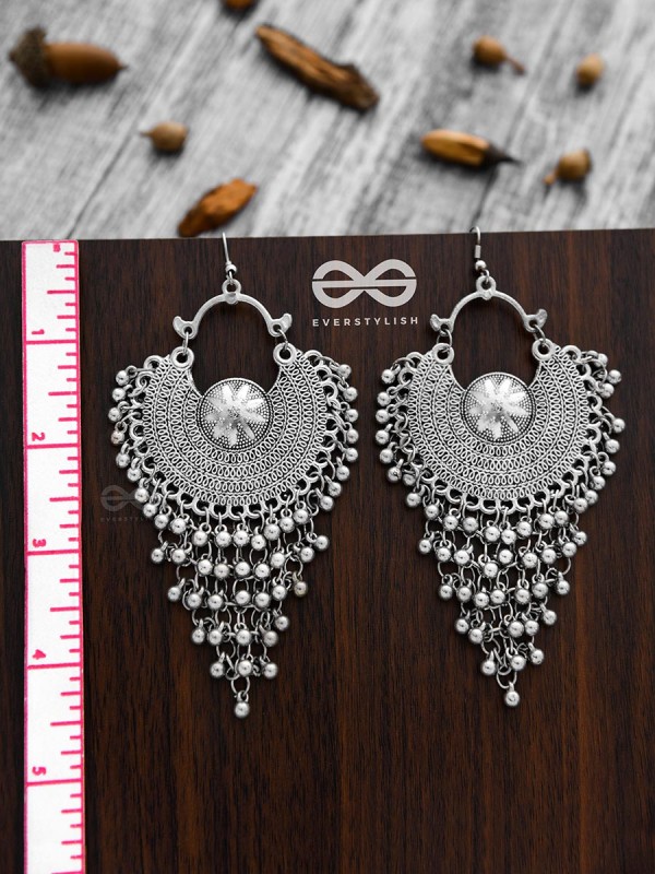 The Bohemian Jhaalars - Oxidised Boho Earrings