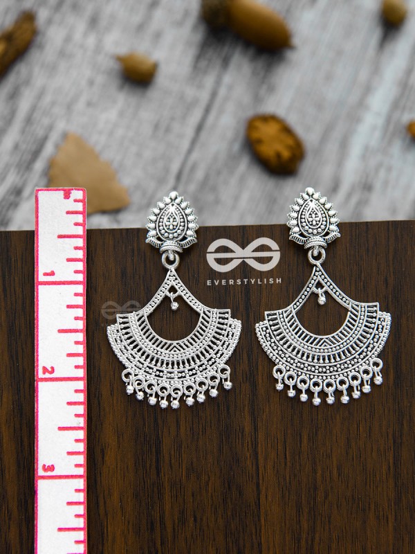 A Little Bohemian Elegance - Oxidised Boho Earrings
