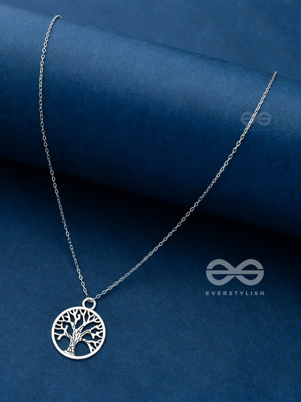 The Nature Lover Statement Pendant - Silver