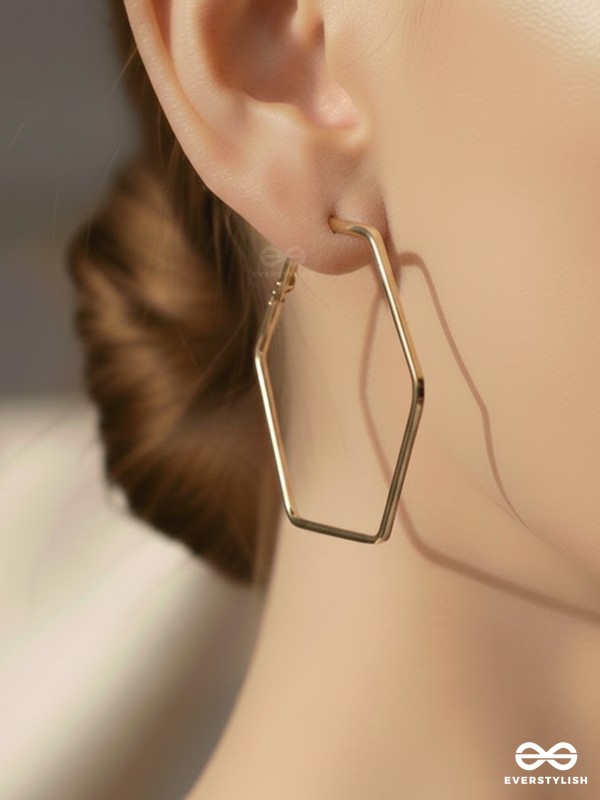 The Hexing Hexagons - Golden Playful Hoops