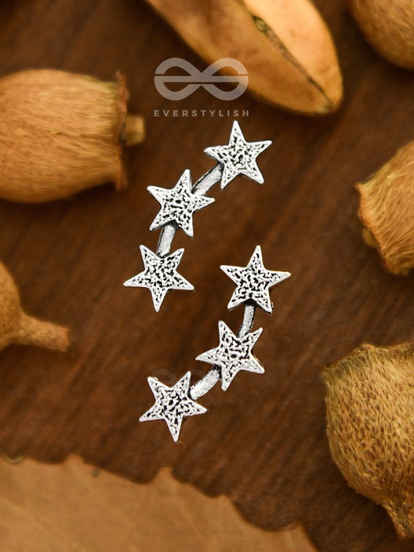  The Charming Triple Star Studs - Tiny Trinket Collection
