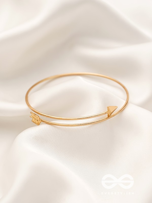 The Warrior Within - Golden Statement Bracelet