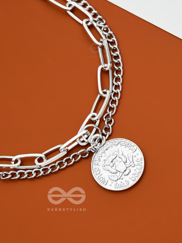 The Royal Mint- Silver Layered Bracelet