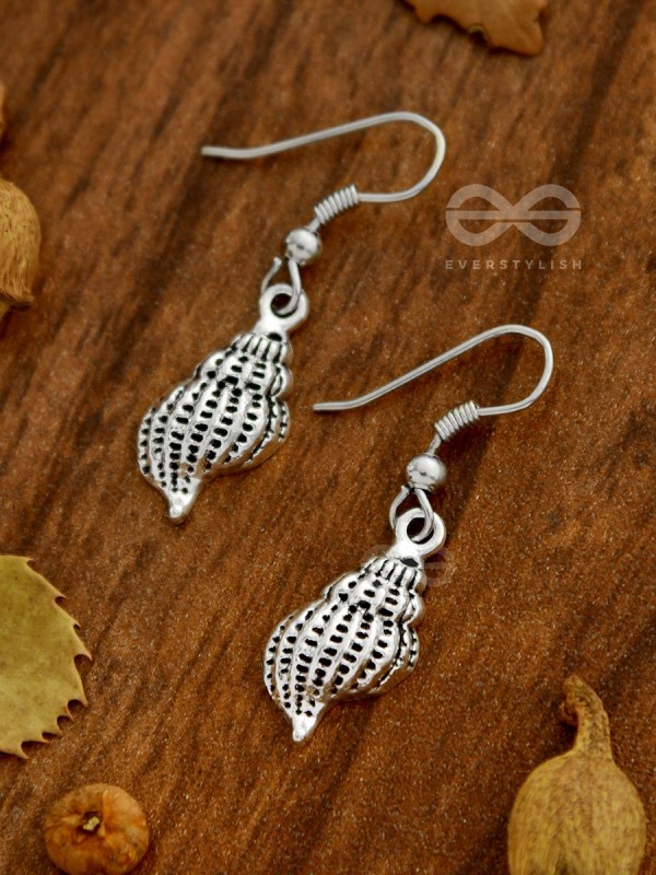 The Intricate Shells - Tiny Trinket Earrings