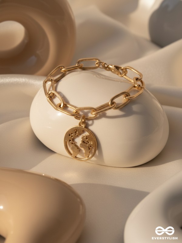 The Global Citizen- Golden Bracelet