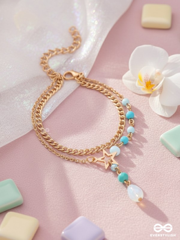 In the Clouds - Golden Layered Bracelet