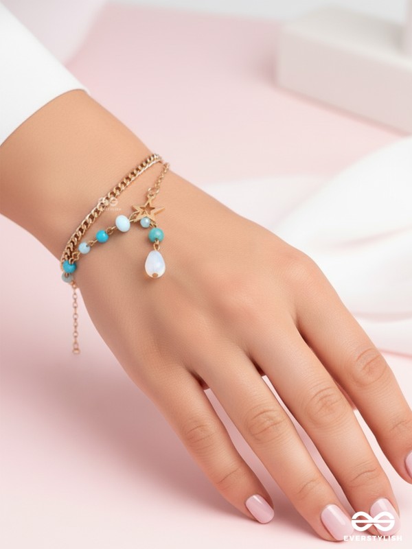 In the Clouds - Golden Layered Bracelet