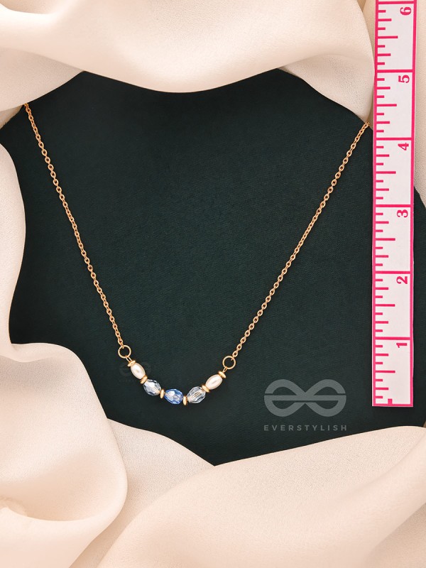 The Million Dollar Smile-Golden Beads Necklace With Anti-Tarnish Coating 