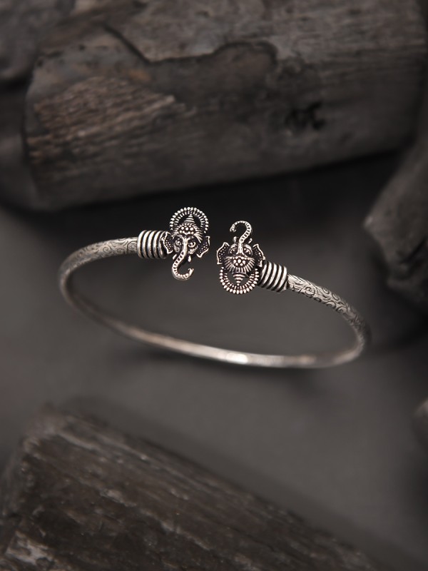 The Divine Delight- Oxidised Bangle Bracelet