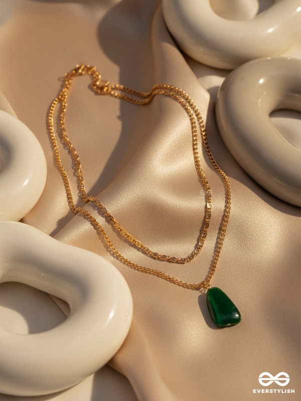 The Forest Essential- Golden Layered Necklace